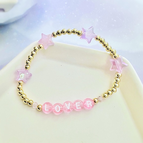 Taylor Swift LOVER ERA Beaded Bracelet 🪩💕 - Picture 2 of 5